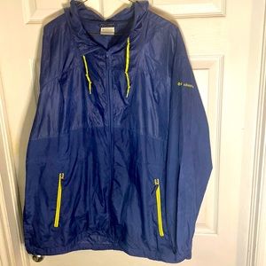 WOMENS XL COLUMBIA JACKET/WIND BREAKER